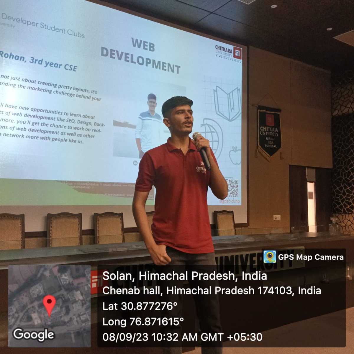ChitkaraU's tweet image. We are proud announce the establishment of #GoogleDeveloper Student Clubs (GDSC) at Chitkara University, Himachal Pradesh, guided by Dr. Hakam Singh, following a rigorous selection process by @Google .

The inaugural orientation event, in collaboration with the Ministry of Human…