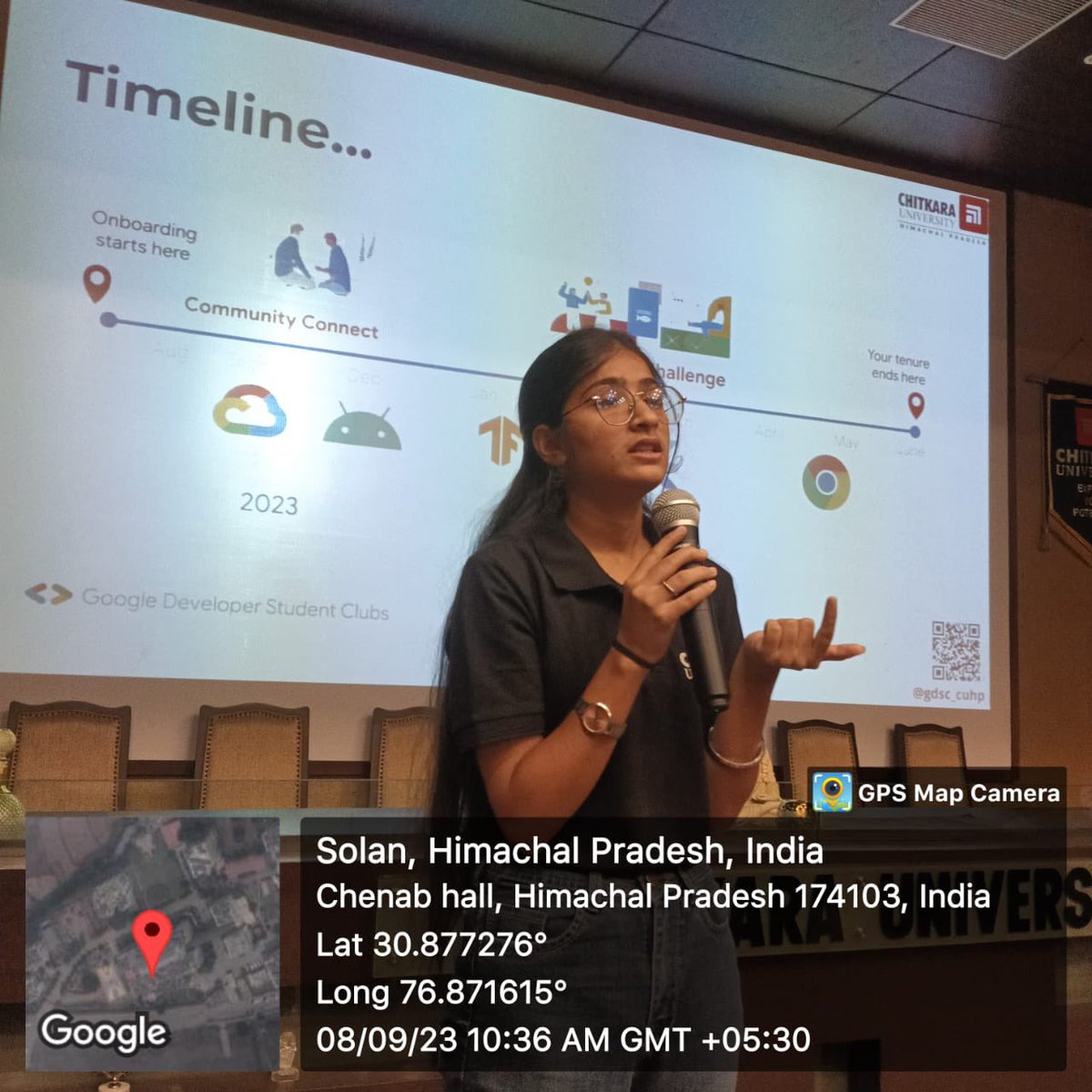 ChitkaraU's tweet image. We are proud announce the establishment of #GoogleDeveloper Student Clubs (GDSC) at Chitkara University, Himachal Pradesh, guided by Dr. Hakam Singh, following a rigorous selection process by @Google .

The inaugural orientation event, in collaboration with the Ministry of Human…