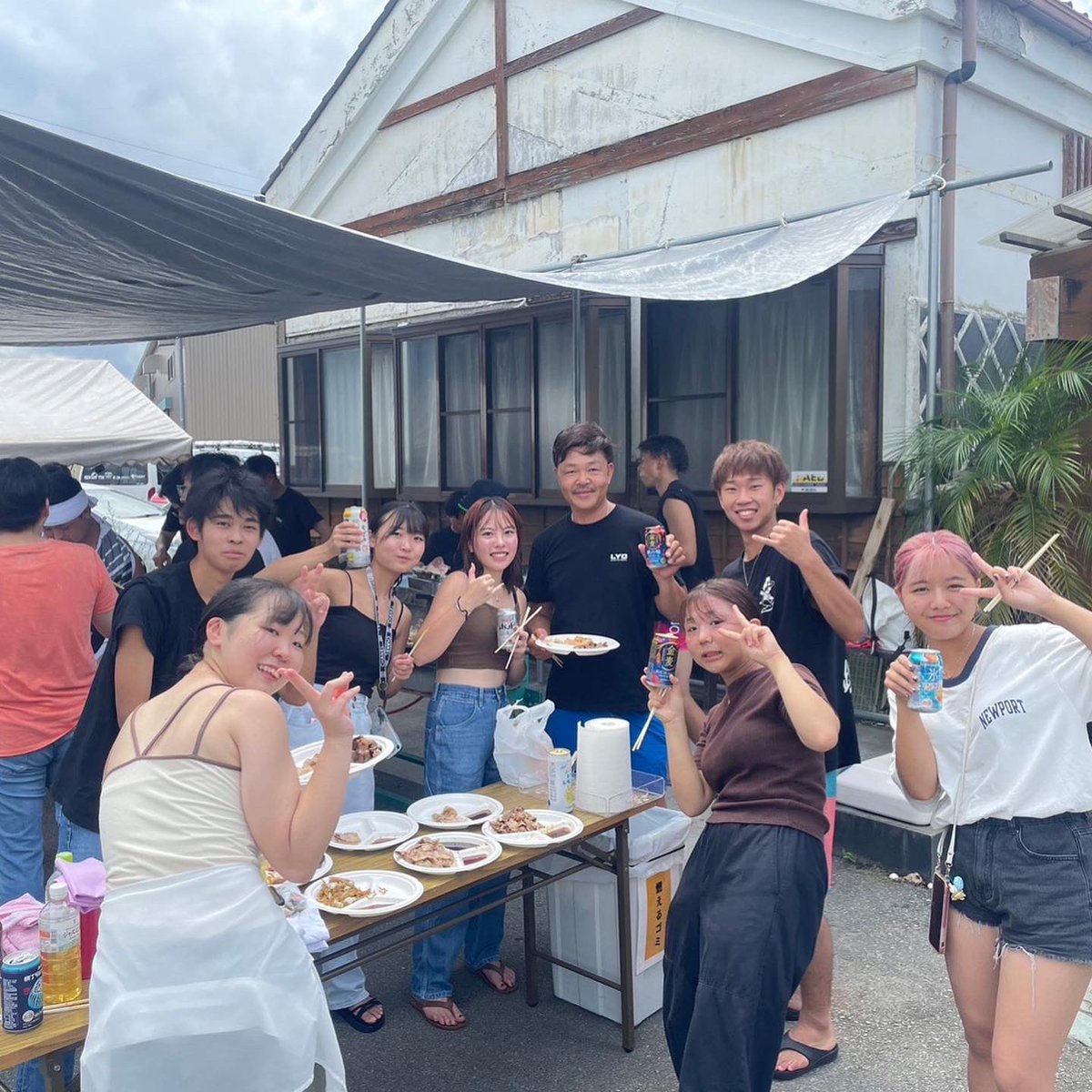 diving_nimo's tweet photo. 2023.9.10 獅子浜BBQツアー🍖

@Deepblue777777 と合同で、合計36人の超大盛り上がりツアーでした❤️‍🔥
Serpenter代表のゆうじが50DIVE！おめでとう🎊

ダイビングのあとのBBQは最高！！
来月は熱海沈没船ツアーです⚓️

#帝京平成大学 #thu #ダイビングサークル仲間 https://t.co/ZJXPTK0H6N