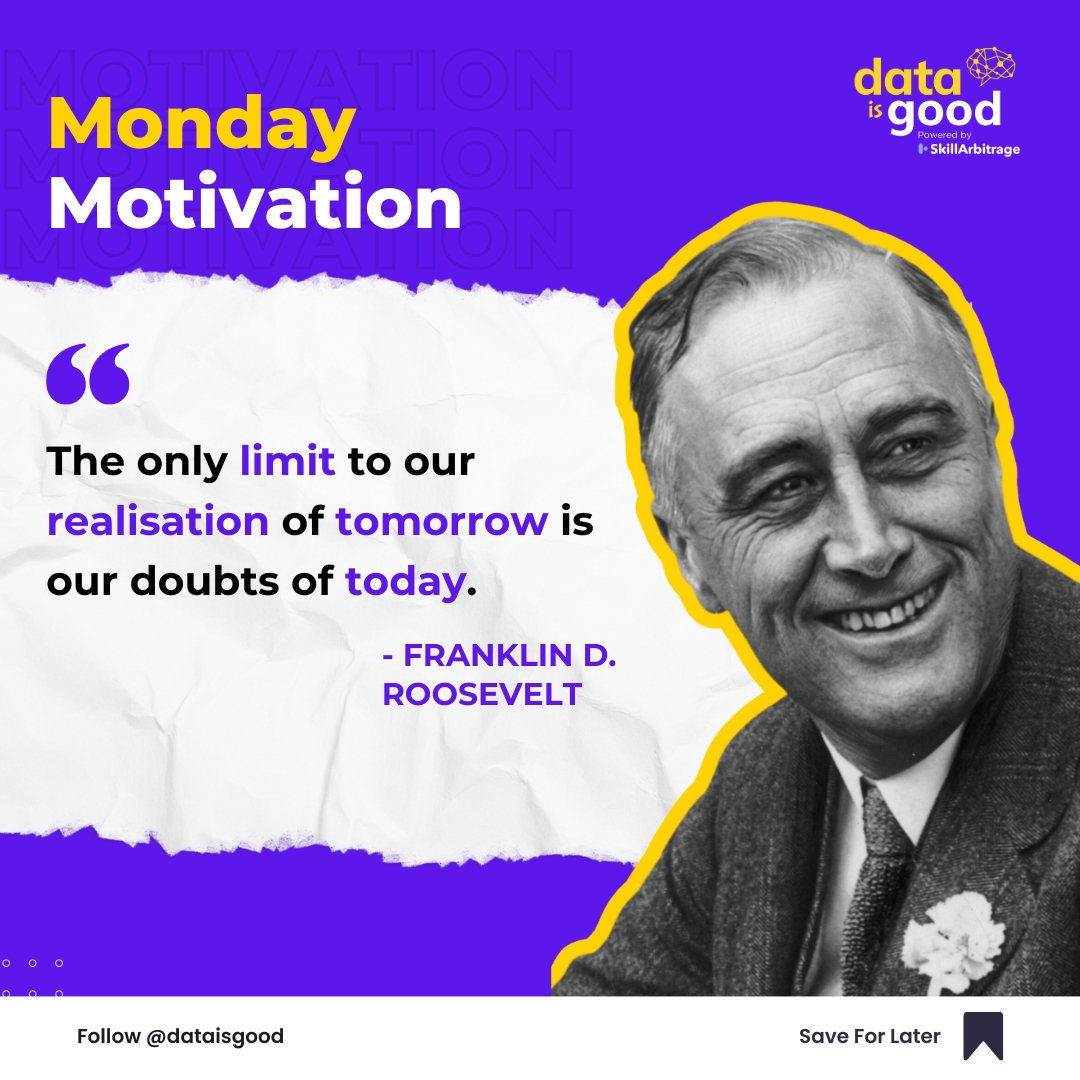 dataisgoodcom's tweet photo. Turn 'I can't' into 'I can' and watch how it changes your tomorrow.💪🌈
.
.
.
.
.
.
.
.
.
.
.
.
#DataIsGood #MondayMotivational #career #opportunities #goals #dreambig #freshstarteveryday #educational #datascience #AI #digitallearning #futureofeducation https://t.co/yP3QsBXK3y
