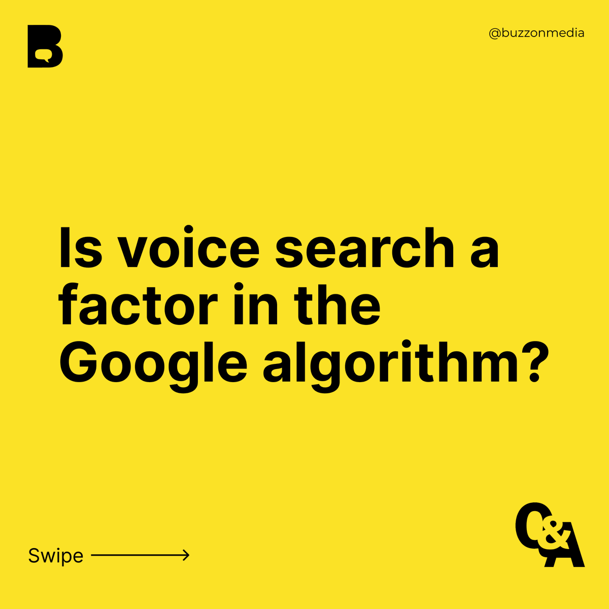 buzzonsocial's tweet image. Voice search is reshaping how users find information online, and Google's algorithm too has evolved to embrace it. That’s why, today it has become more important than ever to optimize your content for voice search. 
#VoiceSearchSEO #VoiceSearch #GooglesAlgorithm #BuzzonQandA #SEO