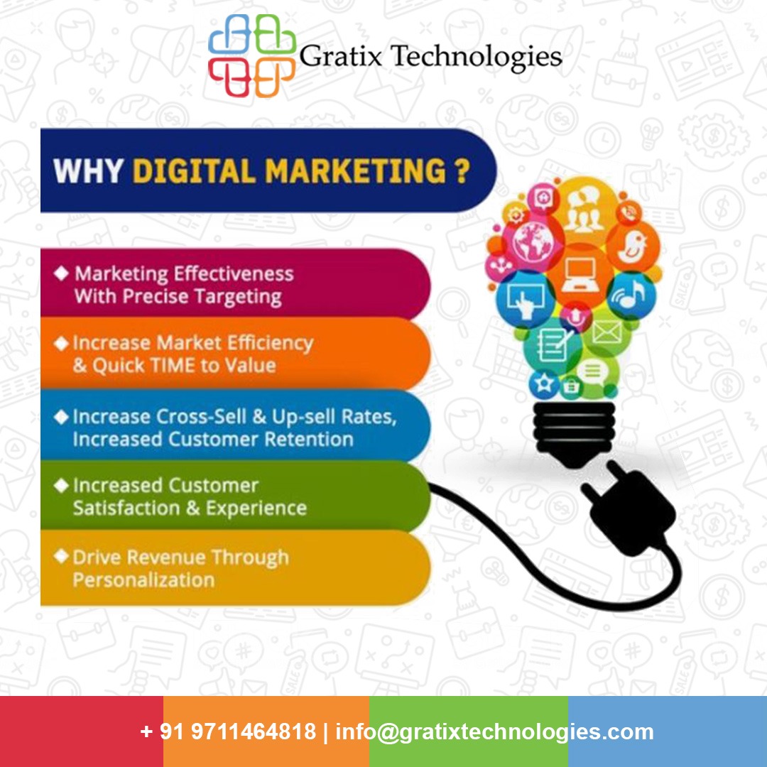 GratixTech's tweet photo. Digital marketing increases brand awareness and reach your target customers and provide better ROI. It allows you to compete with your competition by exposing you to a wider audience on a much smaller advertising budget.

#gratixtechnologies #digitalmarketingagency  #marketing https://t.co/Cy11V6aVXa