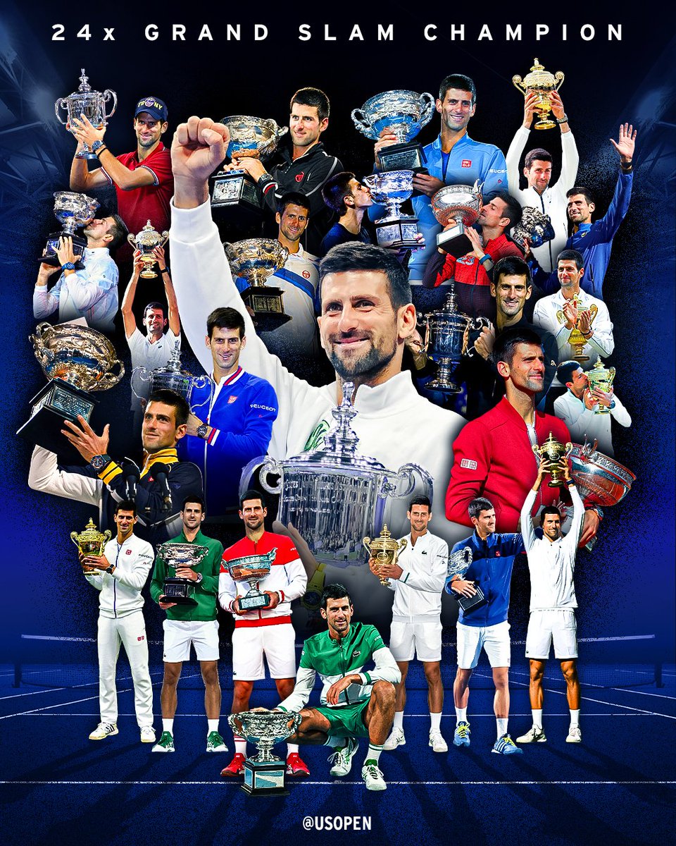 #usopen Non ti vaccini, non ti ammali, non muori Vinci,vinci, vinci, vinci, vinci, vinci... Grande #Djokovic, il migliore. Nello sport e nella vita. Un grande!