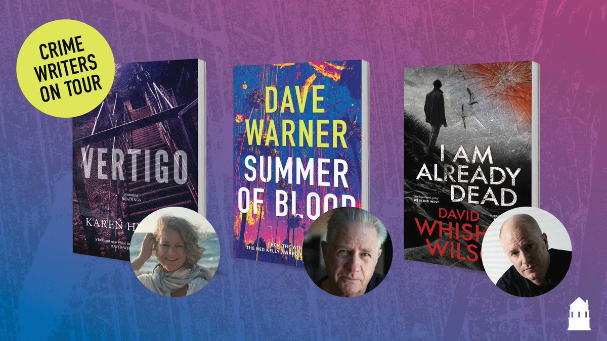 Have you heard the news? This year’s Fremantle Press crime writers are going on tour! <a href="/herbert_whittle/">Karen Herbert</a>, <a href="/SuburbanWarner/">Dave Warner</a> and <a href="/DaveWhishWilson/">David Whish-Wilson</a> will be heading to Hobart, Sydney and Brisbane, 27–30 Sept. For more information and to book your tickets visit: buff.ly/44Oj0pN