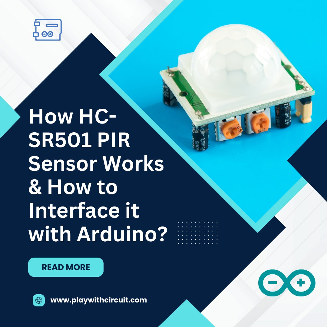 playwithcircuit's tweet image. In this tutorial, checkout how HC-SR501 PIR Sensor works and how to interface it with the Arduino Board for detecting motion👇
playwithcircuit.com/how-hc-sr501-p…

#arduino #arduinoproject #arduinocoding #embeddedsystems #embedded #electronics #electronicsprojects #electronicsengineering