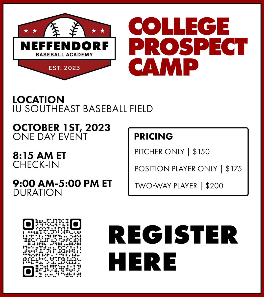 Brett Neffendorf (@brettneff) on Twitter photo Uncommitted High School baseball players don’t want to miss this opportunity. 10 colleges and 3 MLB organizations on the field with you for the day! @PBRKentucky @PBRIndianaScout @PBRIndiana @PBRTennessee <a href="/PBROhio1/">PBR_OHlO</a> @PBRIllinois <a href="/mprospectsni/">Marucci Prospects - Northern Indiana</a> <a href="/indy_tigers/">Rawlings Indy Tigers</a> <a href="/SIndianaTigers/">Southern Indiana Tigers</a> Uncommitted High School baseball players don’t want to miss this opportunity. 10 colleges and 3 MLB organizations on the field with you for the day! @PBRKentucky @PBRIndianaScout @PBRIndiana @PBRTennessee <a href="/PBROhio1/">PBR_OHlO</a> @PBRIllinois <a href="/mprospectsni/">Marucci Prospects - Northern Indiana</a> <a href="/indy_tigers/">Rawlings Indy Tigers</a> <a href="/SIndianaTigers/">Southern Indiana Tigers</a>