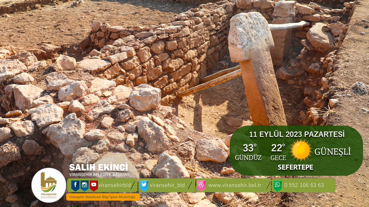 Yeni güne, yeni haftaya Bismillah. 🤲

Yeni haftanın ülkemize, aziz milletimize ve Viranşehirli hemşehrilerime sağlık, huzur ve bereket getirmesini temenni ediyor, hayırlı haftalar diliyorum.

#HayırlıHaftalar #Viranşehir