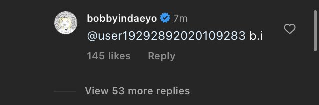 Bobby talking about Hanbin on his lastest instagram comment! Love you both, my db🤍