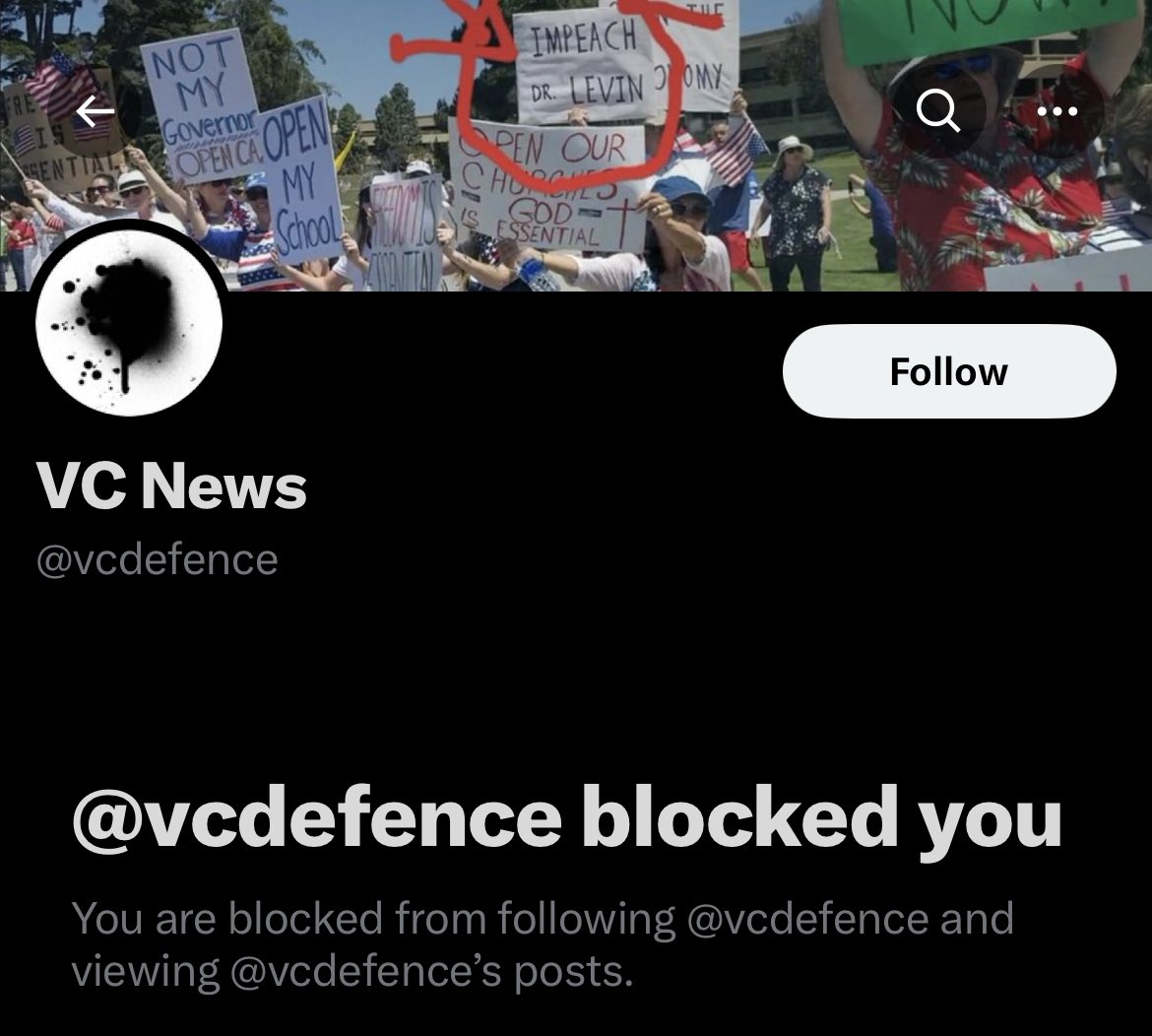 vcdefense's tweet image. FAKE account already blocked us 🤪