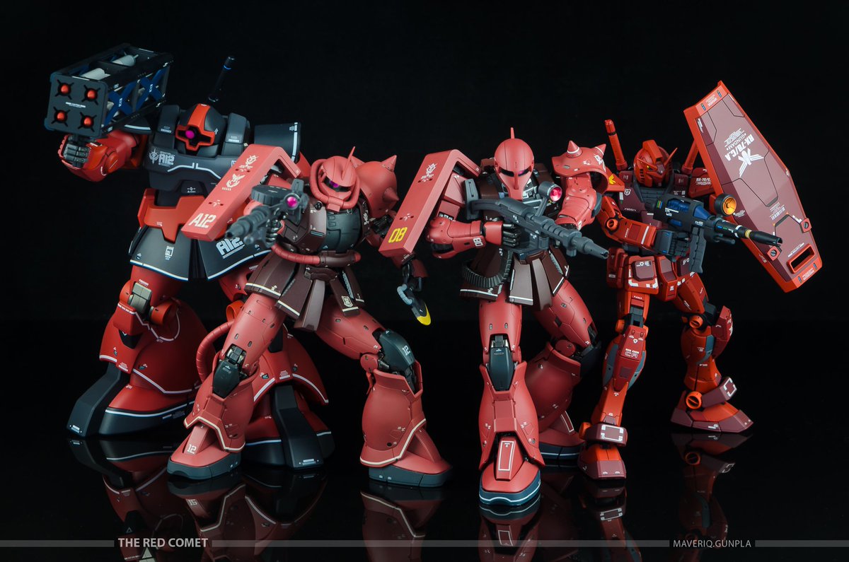 MaveriqGunpla's tweet photo. THE RED COMET
#bandai #gundam #mobilesuit
#gunpla #mastergrade #gffmc
#ms05s #zakui #ms05szakui
#ms06s #zakuii #ms06szakuii
#rx78ca #casvalgundam
#rx78cacasvalgundam
#ms09rs #rickdom #ms09rsrickdom
#charaznable #redcomet
#casvalremdeikun
#universalcentury
#mobilesuitgundam https://t.co/k4CiQyb3OX