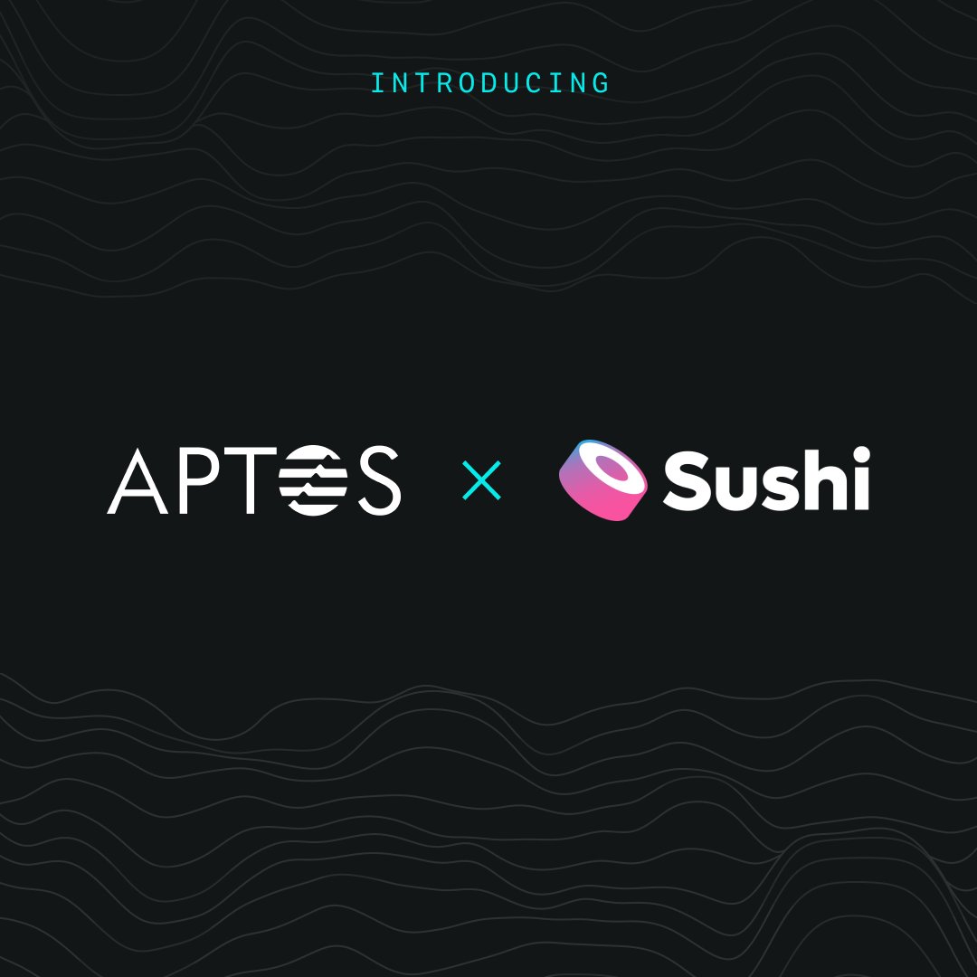 1/ <a href="/SushiSwap/">Sushi.com</a> is MOVE-ing up to a greater cross-chain experience with Aptos. #SushiRollsWithAptos

Sushi, the leading multi-chain DEX, will soon expand to Aptos, their first non-EVM chain.

Learn more 👇