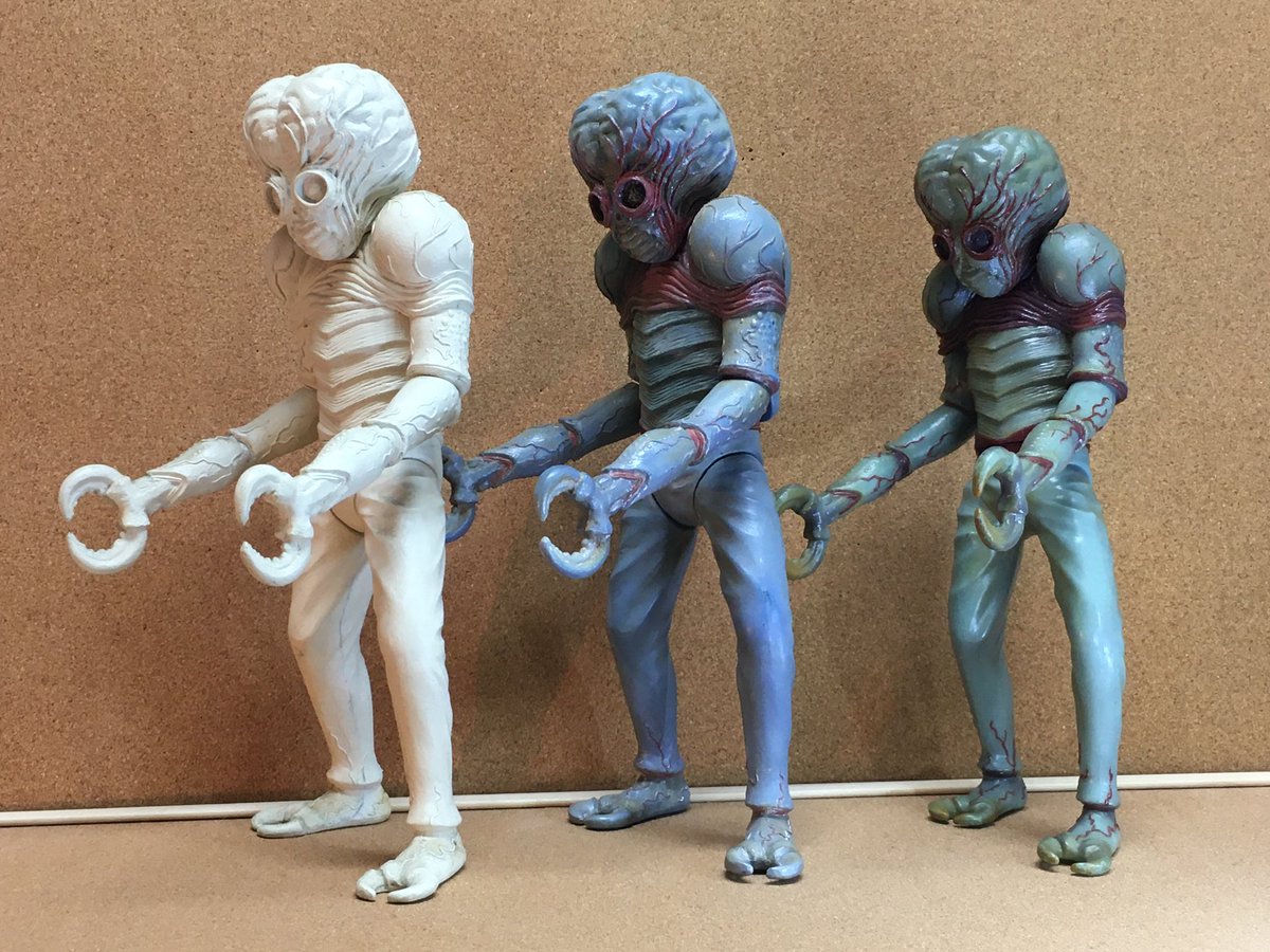 私の原点メタルナミュータントの原型とそのキットを組み立てて彩色した