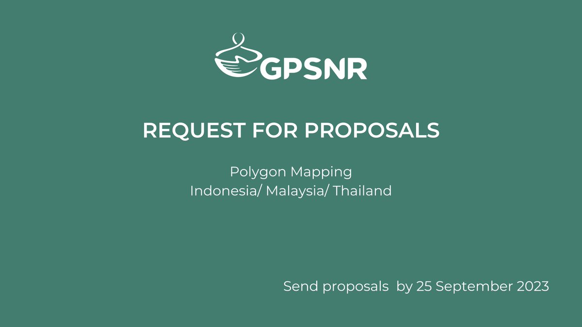 RubberPlatform's tweet image. #GPSNR is currently inviting proposals aimed at investigating efforts required for rubber processors to map rubber supply chains across Malaysia, Indonesia, and Thailand.

Click the link to find out more: sustainablenaturalrubber.org/tender/request…
sustainablenaturalrubber.org/tender/request…
sustainablenaturalrubber.org/tender/request…