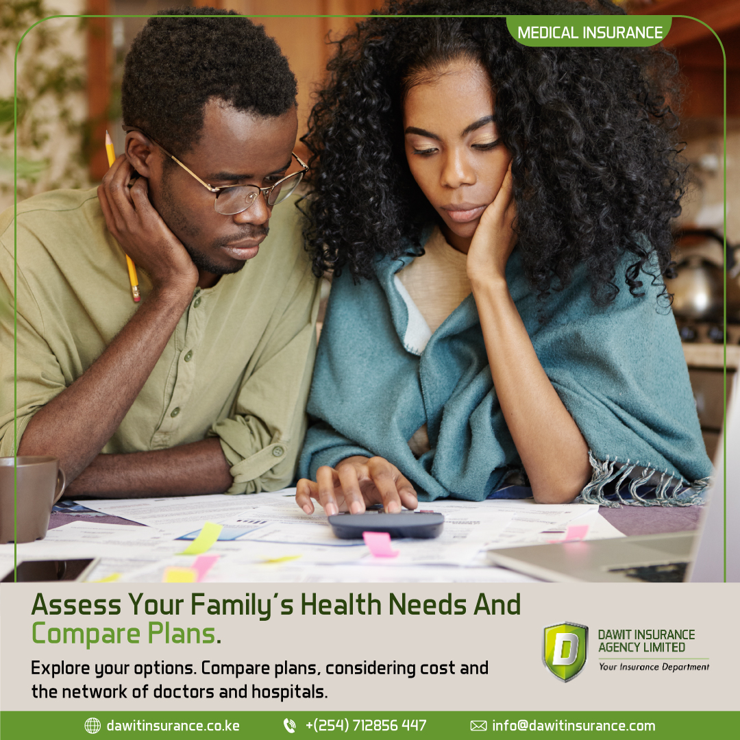 Protecting your family's health is a top priority. Our latest post shares essential tips for finding the perfect medical insurance plan to keep your loved ones covered. 

Talk to Us:
hallo@dawitinsurance.com
0712 856 447
Your Insurance Department
#FamilyHealth #InsuranceChoices