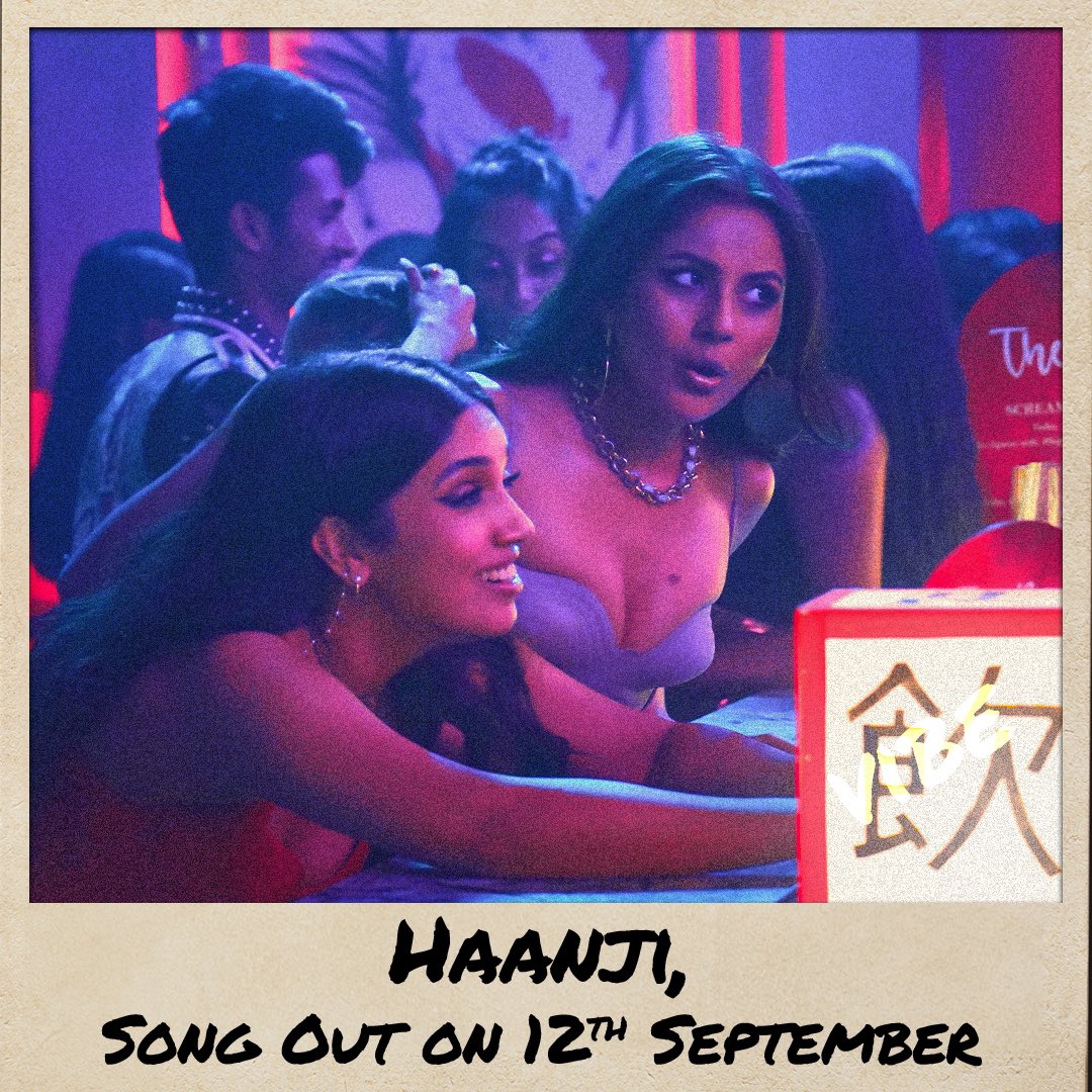 Get ready to groove and move! The party anthem of the year drops tomorrow #Haanji #Haanji Drops on September 12th, 2023! #ThankYouForComing #ComebackOfTheChickFlick #DontForgetToCome