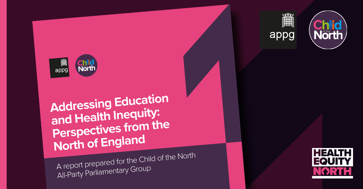 Child of the North (@childofthenort1) on Twitter photo Today, we have published a new report which shows that northern schools are losing out on hundreds of pounds of funding per pupil compared to those in London 1/6
healthequitynorth.co.uk/calls-for-urge… <a href="/_HENorth/">Health Equity North</a> @EmmaLewellBuck <a href="/Gibbo4Darlo/">Peter Gibson</a> @MaryRobinson01 Today, we have published a new report which shows that northern schools are losing out on hundreds of pounds of funding per pupil compared to those in London 1/6
healthequitynorth.co.uk/calls-for-urge… <a href="/_HENorth/">Health Equity North</a> @EmmaLewellBuck <a href="/Gibbo4Darlo/">Peter Gibson</a> @MaryRobinson01