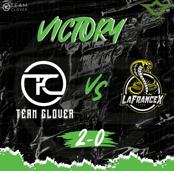 TeamCloverLatam's tweet photo. Iniciamos con un 2 - 0 vs @LaFranceXTHF1 en la @LOVSValorant . GGs y nos vemos el 20 con el siguiente match🤠
#esports #valorant https://t.co/bLb4KpIDDT