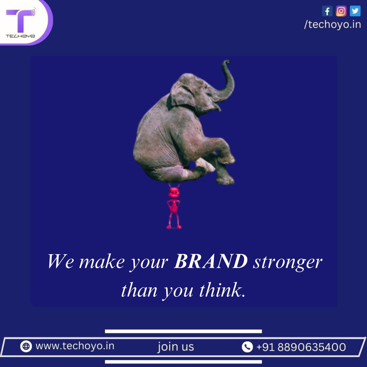 TechoyoIn's tweet image. 🔥 Techoyo: Where your brand&apos;s potential meets limitless possibilities! 🚀💼 #BrandPotential #DigitalPossibilities

📞 Contact us at +91 8890 635 400
📧 Email: techoyo.in@gmail.com
🌐 Website: techoyo.in

#TECHOYO #instagram #seo #crm #experts #branding #socialmedia