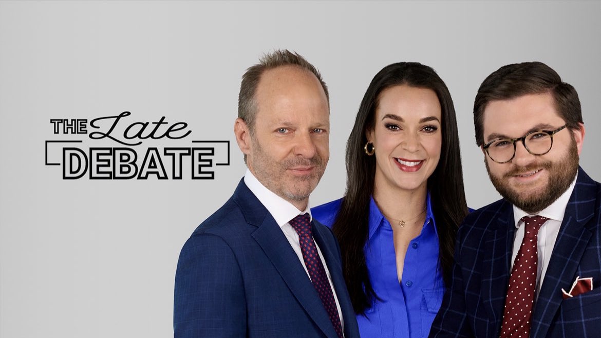 TheCalebBond's tweet image. The Late Debate on @SkyNewsAust is now a full hour – 10pm, Monday to Thursday. Join @jamesmacpherson, @lizstorer_ and me for a lighthearted, late-night review of the day's news – and then we'll get stuck in to tomorrow's big stories in the papers. Pour a red and settle in.