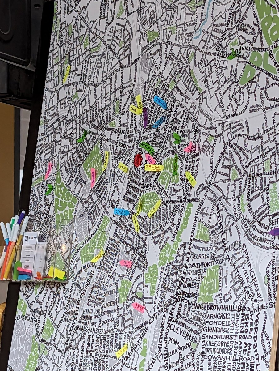 Add your name to the massive <a href="/MeOnTheMap/">Me On The Map</a> at <a href="/brockleybrewery/">Brockley Brewery</a> this week and check out the rest that are all on display there this month. Just wonderful 👍🏻😁❤️