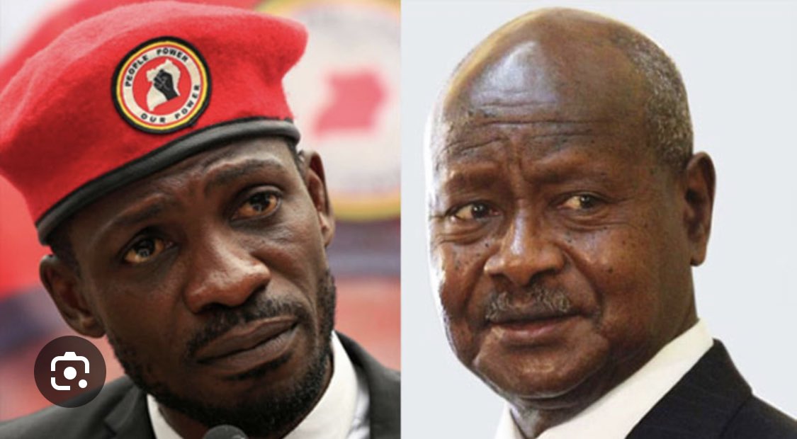 brianwaako2's tweet photo. @HEBobiwine is in Hoima (Today) and @KagutaMuseveni is in Hoima (Today). Join the two sentences using “I sense danger” without changing meaning!!! https://t.co/rwXG0MmTu5