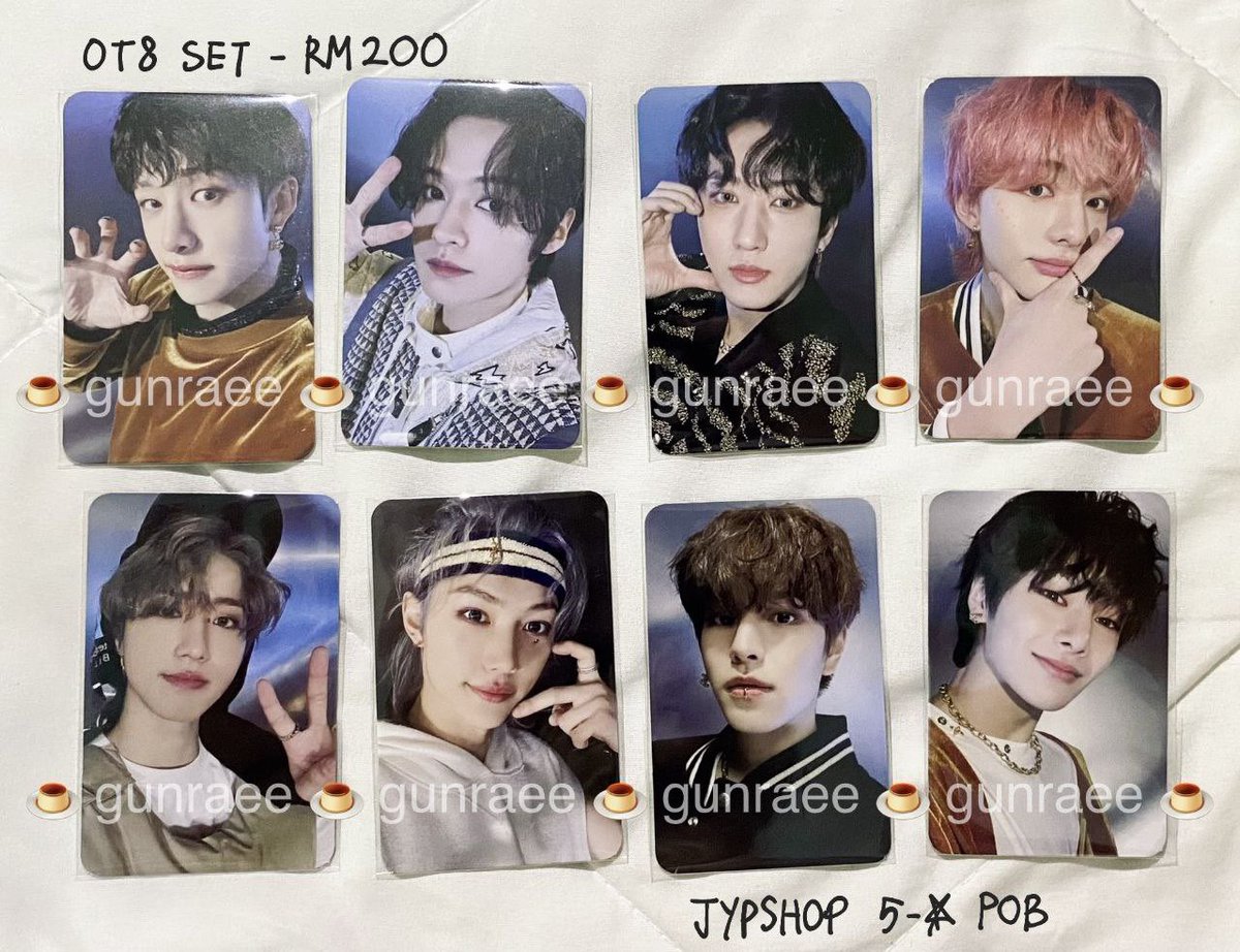 gunraee's tweet photo. [ wts 🇲🇾 #pasarskz #gunraeeRS ]
stray kids 5-star

💰on pic
— ot8 jypshop pob SET
— all mint condition
— no fussy buyer
— 🌏 ww ph ina sg usa

💌 dm! fpfs

🏷️ lfb photocard album bangchan lee know changbin hyunjin han jisung felix seungmin jeongin I.N https://t.co/vtNVX2992l