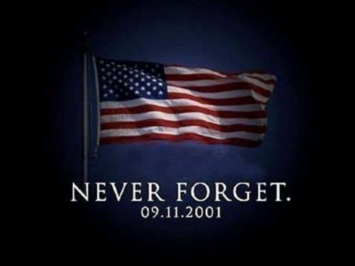 therealMaxPeck's tweet photo. 5:46 am (PT) -  North Tower Struck    
6:03 am (PT) - South Tower Struck   
6:37 am (PT) - Pentagon Struck 
6:59 am (PT) - South Tower Collapses  
7:07 am (PT) - Flight 93 Crashes 
7:28 am (PT) - North Tower Collapses.

Never Forget https://t.co/E9iBPnwL5X