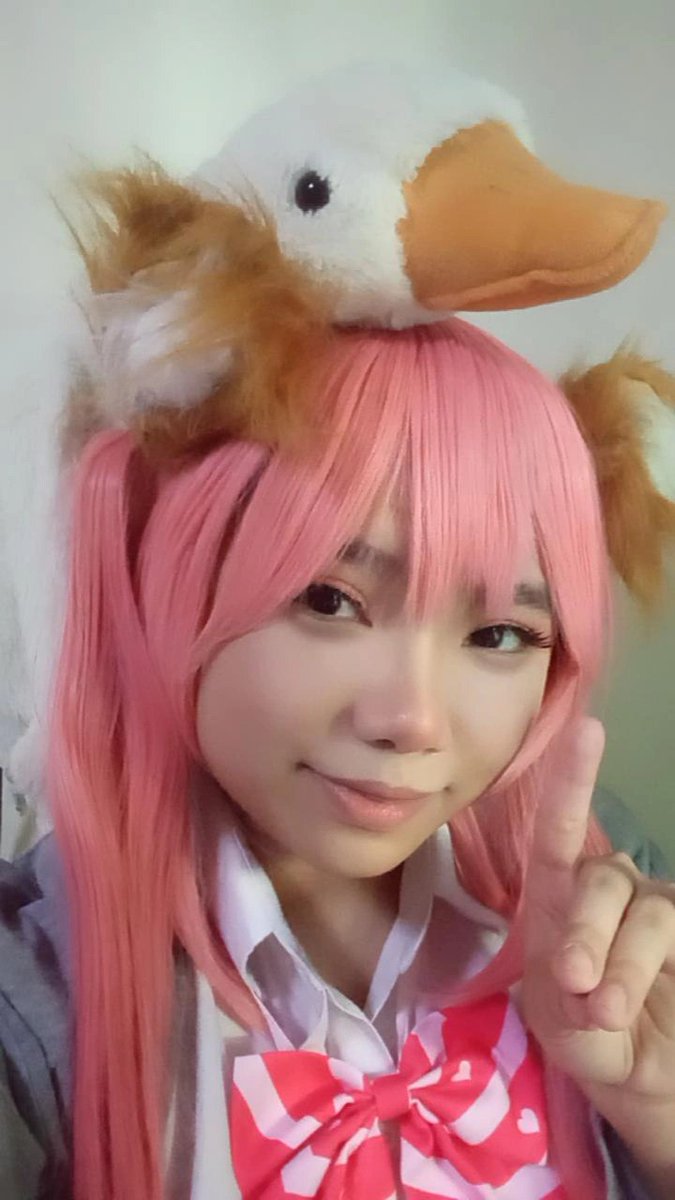 kitsunawei's tweet photo. It's only been 3wks and I am back to school qwq. 
#cosplay #fategrandorder #tamamonomae https://t.co/nEo1AFSwLb