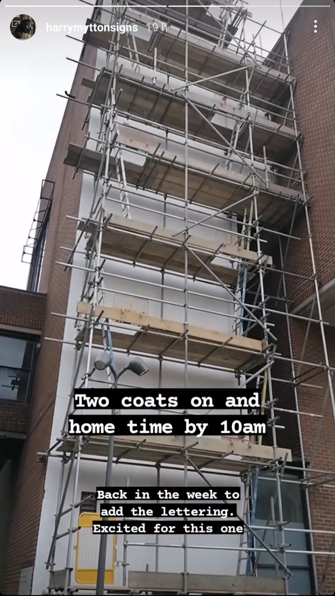 Well Harry Mytton was hard at work yesterday, preparing this wall for the 
Peter Fischli David Weiss artwork, How to Work Better, 1991. 

It premieres in the UK at #ChesterContemporary. See it from 22 Sept. 

chestercontemporary.org