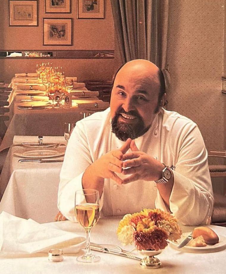 jamesmartinchef's tweet photo. RIP Nico Ladenis, one of the few true greats of the UK food scene https://t.co/J6HGRjwPAH