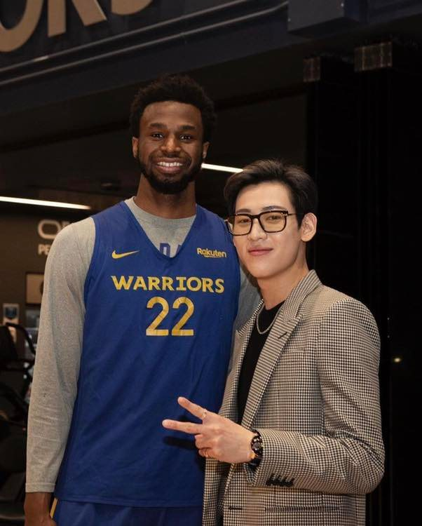 WarriorsMuse's tweet photo. Throwback to when @BamBam1A helped Wiggs become an All-Star starter ✨

Salute to a DubNation hero, and the rest of the @GOT7 fanbase  🫡 https://t.co/XUQ7rqhfbA