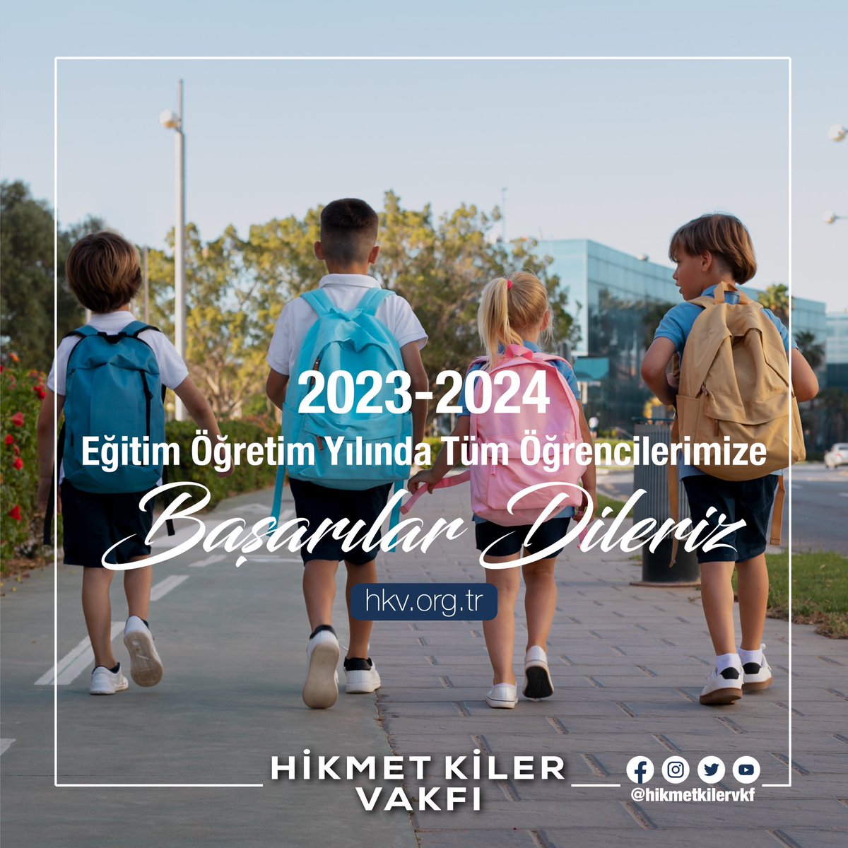 2023-2024 Eğitim Öğretim Yılında Tüm Öğrencilerimize Başarılar Dileriz…
#hikmetkilervakfı