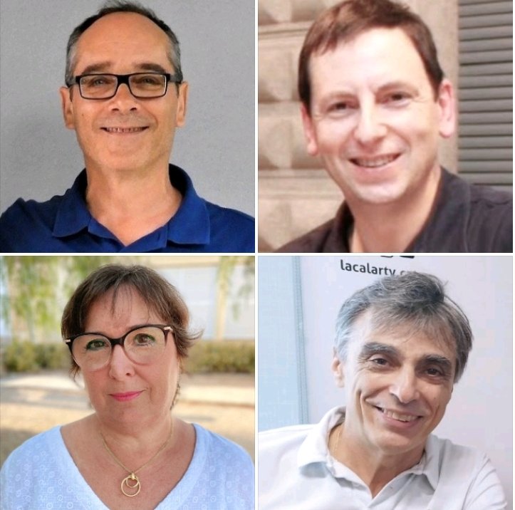 ConversesC's tweet photo. 🎓 #docents 
🦉#Filosofia
💭 🤔🙇‍♀️💬
Rafael Haro Sancho
Lluís Montull Martínez
Joana Subirats Àlvarez
Benjamí Torné Tarragó
👥Membres del
🌀Cercle de Pensament Crític En-Kontr@
#VConverses
@InstitutRBIV 
@MemoriaPortes
@INSRoquetes
@nuriajoana
#institutLaCandelera https://t.co/LrWCHl9APs