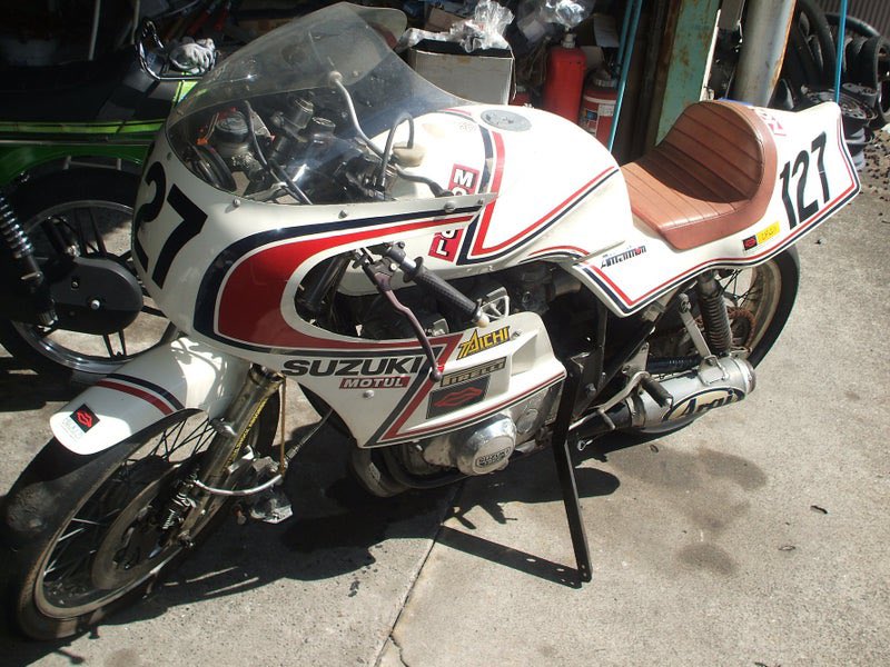 42年前の 鈴鹿4耐レーサーが現存 横内正氏が用意し POPヨシムラが