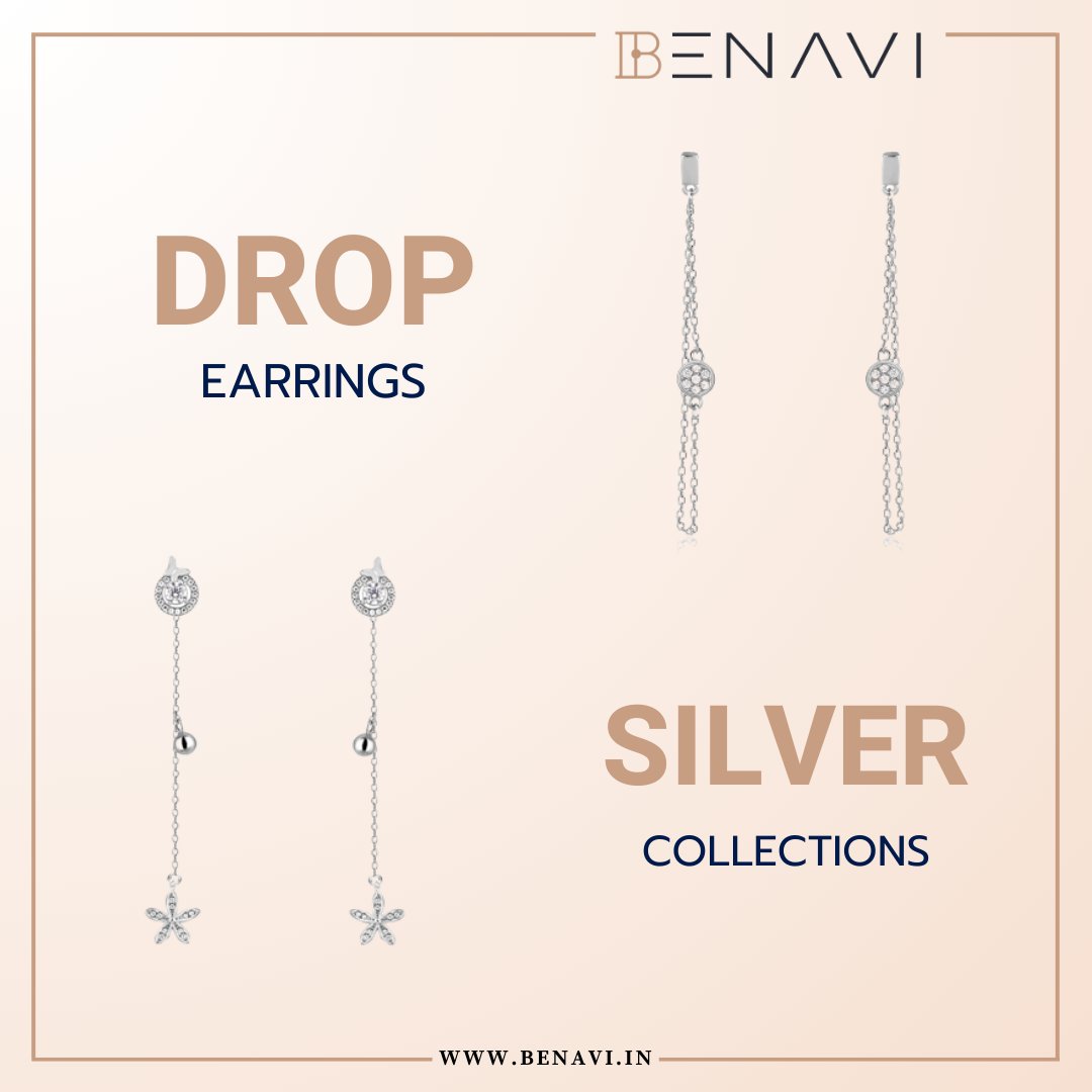 'Dazzle in Silver: Let your ears sparkle with these stunning silver drop earrings ✨'

#ElegantElegance
#SilverShine
#benavi
#benavi.in
#benavisilver
#benavijewellery
#benavijewelry
#dropearrings
#dropsilverearrings