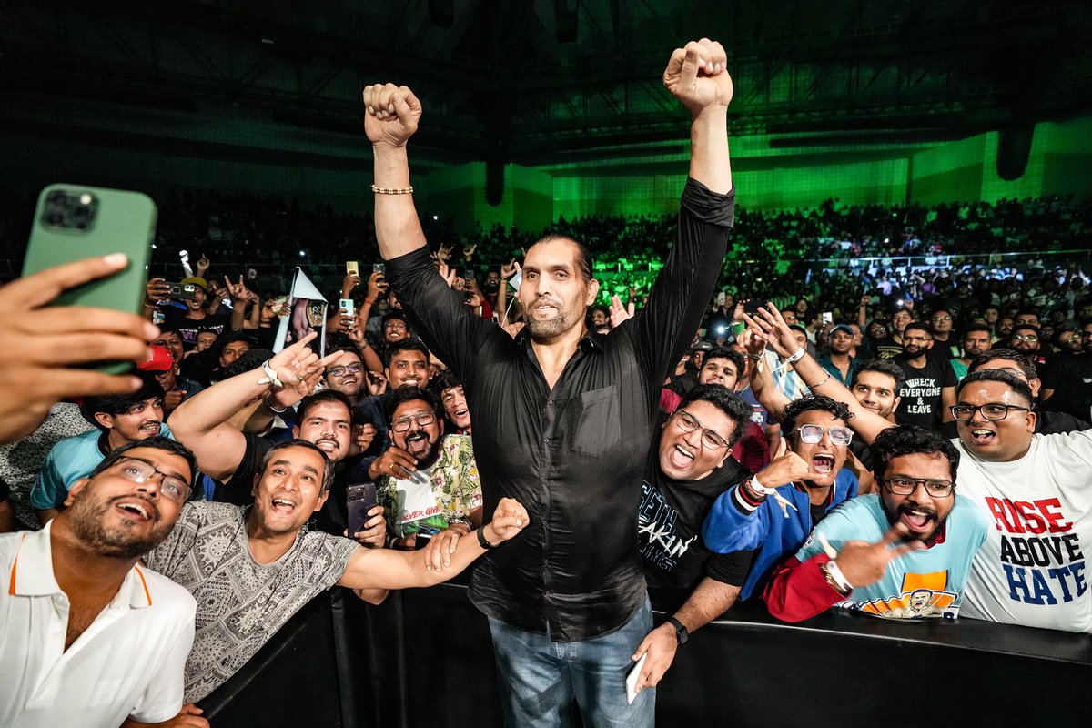 WWE India tweet media
