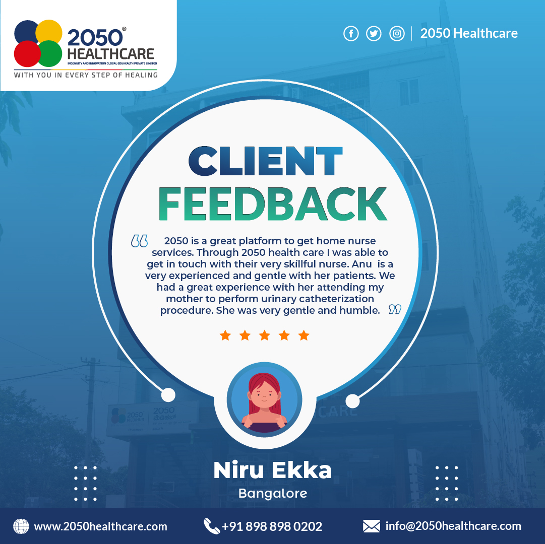 Echoes of Excellence: Let our clients' words paint the picture of 2050 Healthcare's commitment to exceptional care. 💙

#2050Healthcare #WithYouInEveryStepOfHealing #ClientFeedback