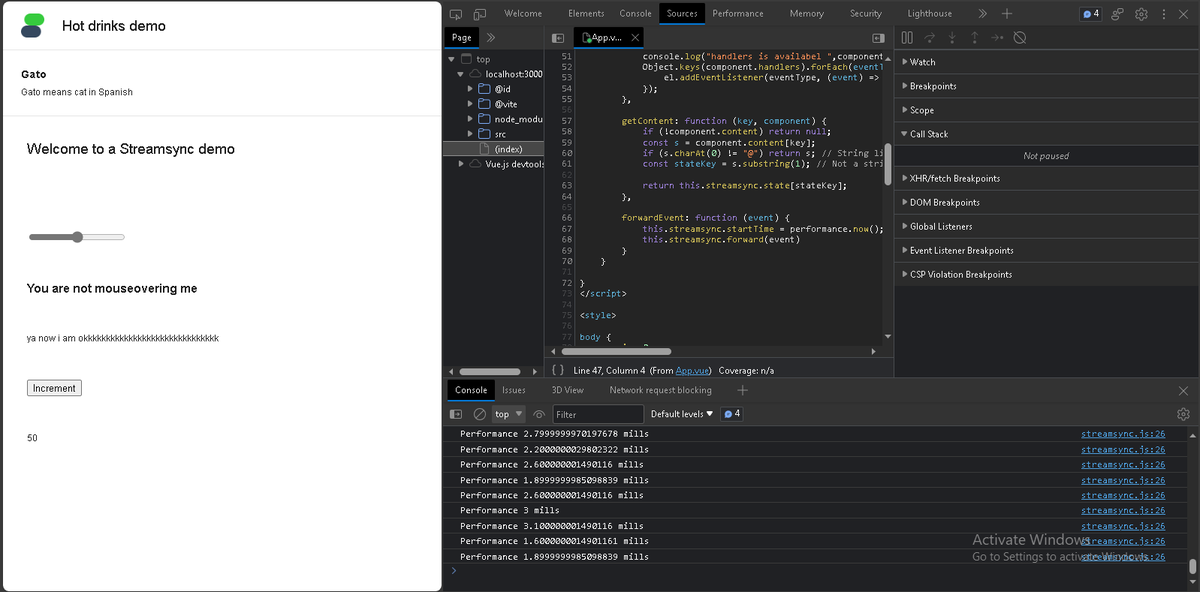 Karma_nama's tweet image. spend 2 days understanding streamsync 1st commit
and now i think i get it 
#streamsync #opensourcecontribution