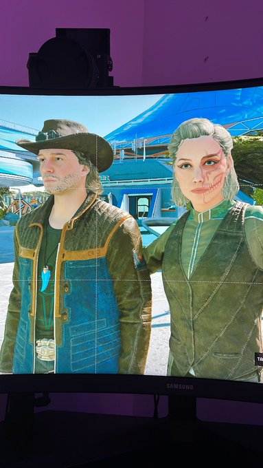 Oooops fell in love and became a space deputy 🤠 #StarField https://t.co/r0Z5XNVHXr<a href="/tag/starfield"class="tags"><span>#starfield</span></a>