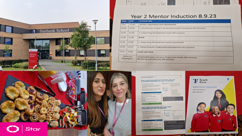 edengirlsslough's tweet photo. Thank you to colleagues @starbank_school for your hospitality during the Year 2 ECT Mentor Induction. The meeting itself was incredibly insightful & an excellent springboard for mentors to provide effective support for their ECT colleagues. #Training #TeamWork #ECTYear2 #Mentors https://t.co/Dtx9SF7214