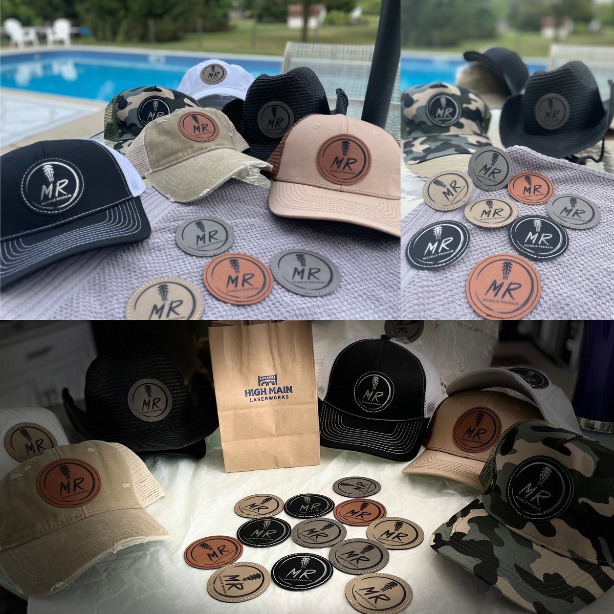 MichelleRobBand's tweet photo. 🔥NEW MERCH ALERT! 🚨 Shoutout to High Main Laserworks for making some sweet patches!! Come to a show to get you some!! #MERCH #nashvillerecordingartist #swag https://t.co/QamjEYy2Ei