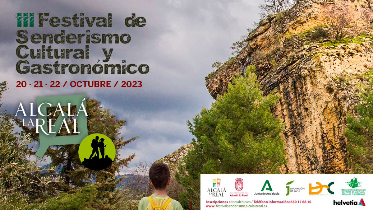 ¡Solo quedan dos plazas libres para el Festival de Senderismo!
👉+ Info: festivalsenderismo.alcalalareal.es
✍️Inscríbete aquí: dorsalchip.es/carrera/2023/6…
#senderismo #trekking #turismo #naturaleza