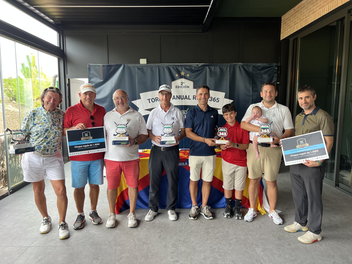 ⛳La 𝗥𝘂𝘁𝗮 𝟯𝟲𝟱 cierra su segundo curso con un gran fin de fiesta en el Centro Nacional.

⬆El número de jugadores inscritos en esta iniciativa se sitúa ya por encima de la barrera de los 10.000.

🔝 <a href="/NORBACLUBDEGOLF/">NORBA GOLF CÁCERES</a> ha sido el campo que más sellos ha repartido.
