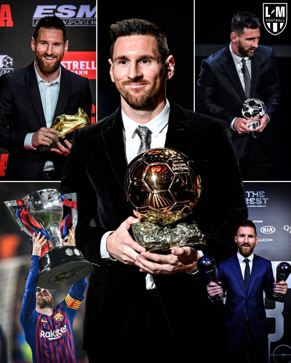 lmfootbalI's tweet photo. Lionel Messi in 2018/19 was from ANOTHER world 🐐 https://t.co/vYwVzV1peD