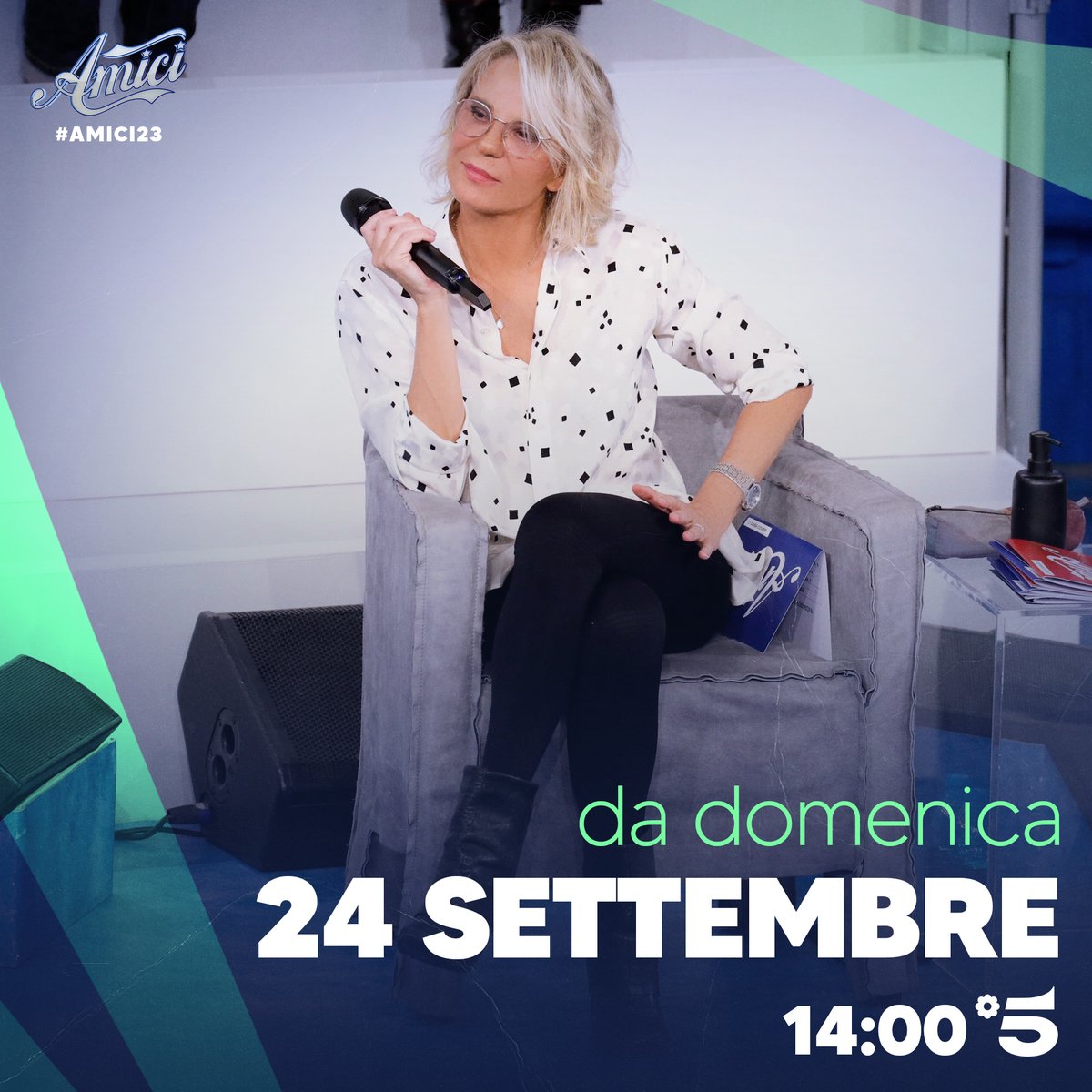 Pronti a scoprire chi saranno i nuovi allievi? #Amici23 vi aspetta da domenica 24 settembre alle 14.00 su Canale 5! Non mancate 😉