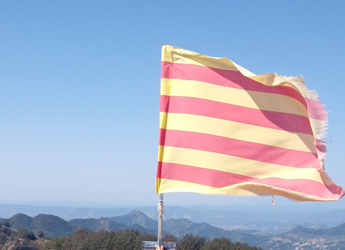 Avui hem de recordar a molta gent de fora i de dins que seguim sent un poble que vol ser. Visca la terra, la llengua, la cultura, les tradicions...visca Catalunya #Diada2023 #11S
