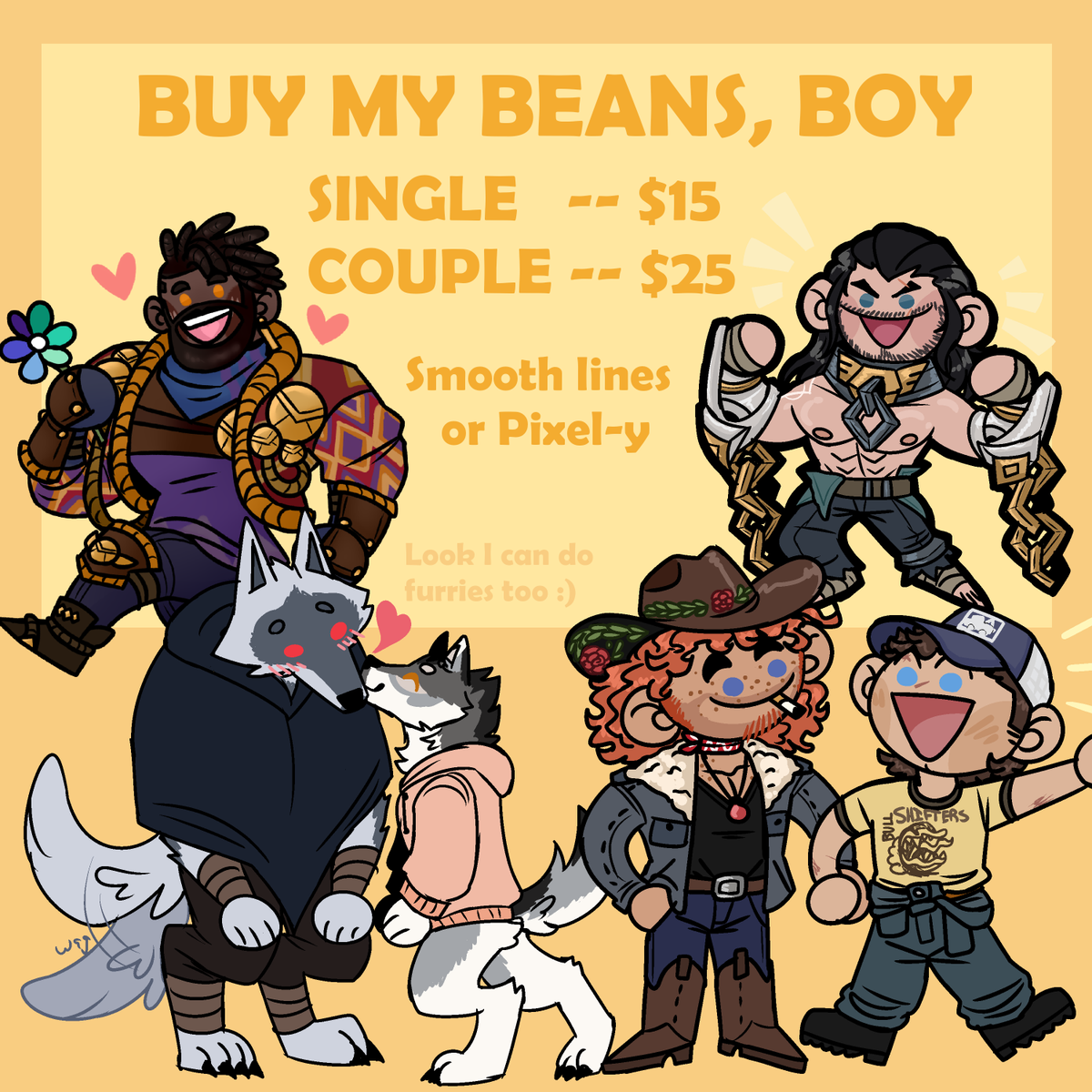 hobgobbin's tweet photo. Hiie Opening some Beans up bc I recently got another cat and it turns out cat things are so expensive all the time and I keep having to get things I didn't think of

doing 5 slots for now !! I'll try my best to get them all done by this Wednesday :)

DM me if you'd like a beans!! https://t.co/actxF3sslU