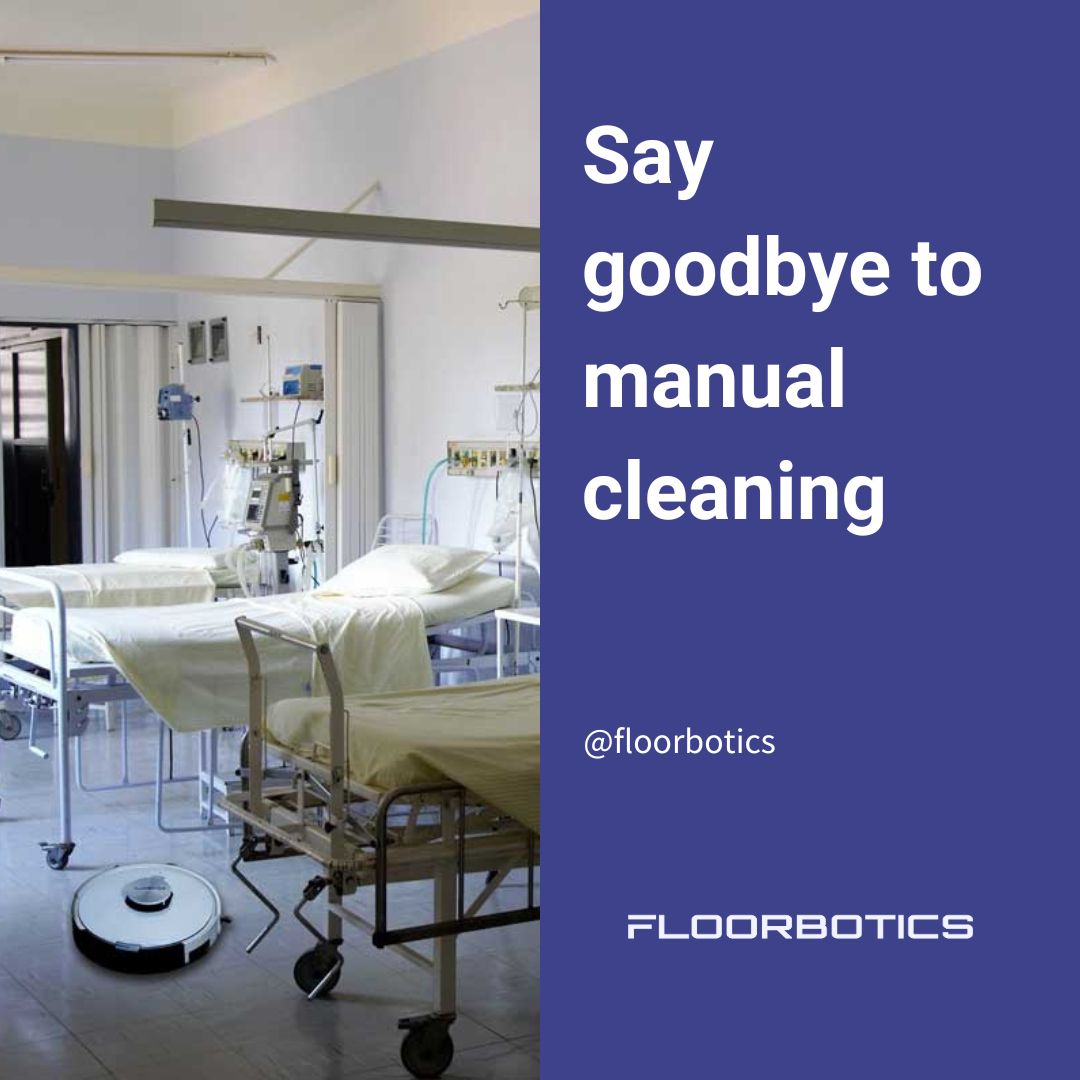 floorbotics's tweet image. Hospitals are adopting automated cleaning solutions to guarantee uninterrupted hygiene while minimising manual labour. Dive into the future of healthcare cleaning with our latest blog: shorturl.at/mLMU8  

#HealthcareInnovation #AutomatedCleaning #HealthcareRevolution