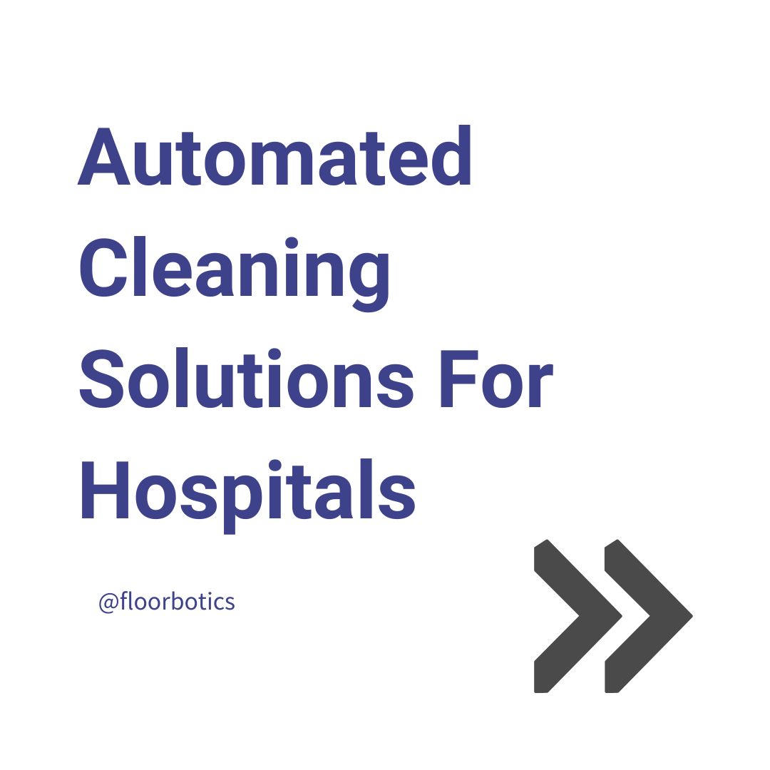 floorbotics's tweet image. Hospitals are adopting automated cleaning solutions to guarantee uninterrupted hygiene while minimising manual labour. Dive into the future of healthcare cleaning with our latest blog: shorturl.at/mLMU8  

#HealthcareInnovation #AutomatedCleaning #HealthcareRevolution