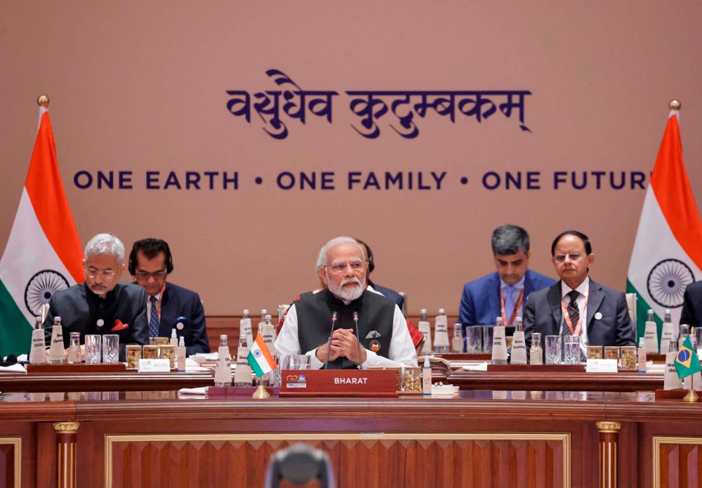 Sagarmala Development Company Limited (@sdcl_india) on Twitter photo Sagarmala Development Company Limited express its heartiest congratulations to Hon'ble PM Shri <a href="/narendramodi/">Narendra Modi</a> on the historic success of India’s G20.
We all move forward with the mantra of One Earth, One Family, One Future #NewDelhiLeadersDeclaration #G20India2023. Sagarmala Development Company Limited express its heartiest congratulations to Hon'ble PM Shri <a href="/narendramodi/">Narendra Modi</a> on the historic success of India’s G20.
We all move forward with the mantra of One Earth, One Family, One Future #NewDelhiLeadersDeclaration #G20India2023.